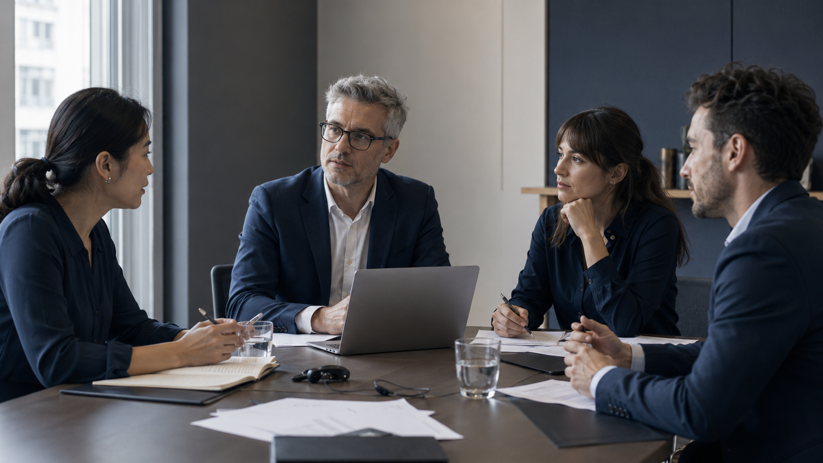 Réunion professionnelle autour d’un projet multilingue